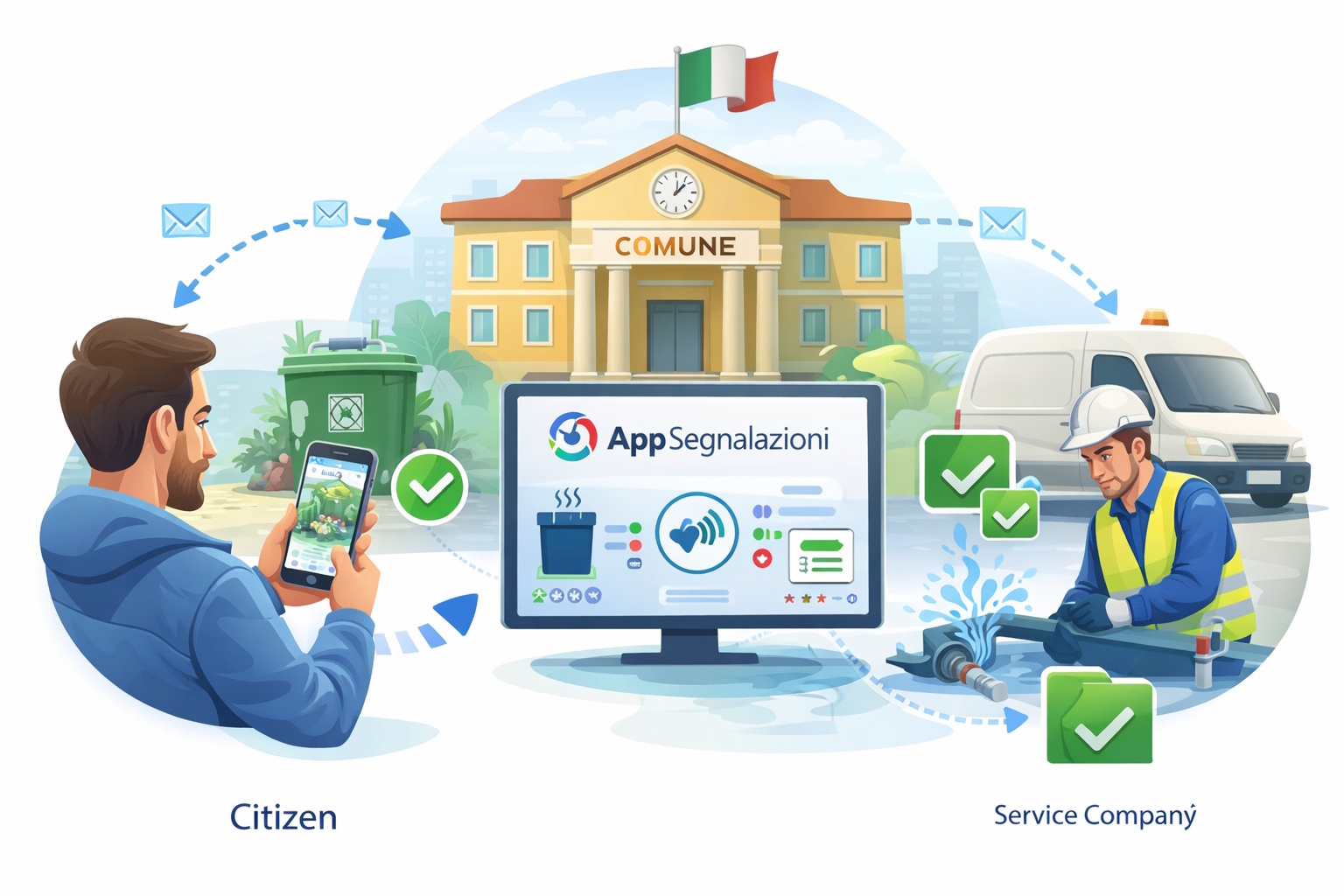 AppSegnalazioni Dashboard